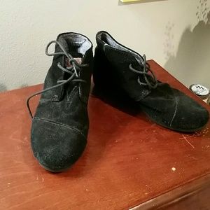Black Toms Booties